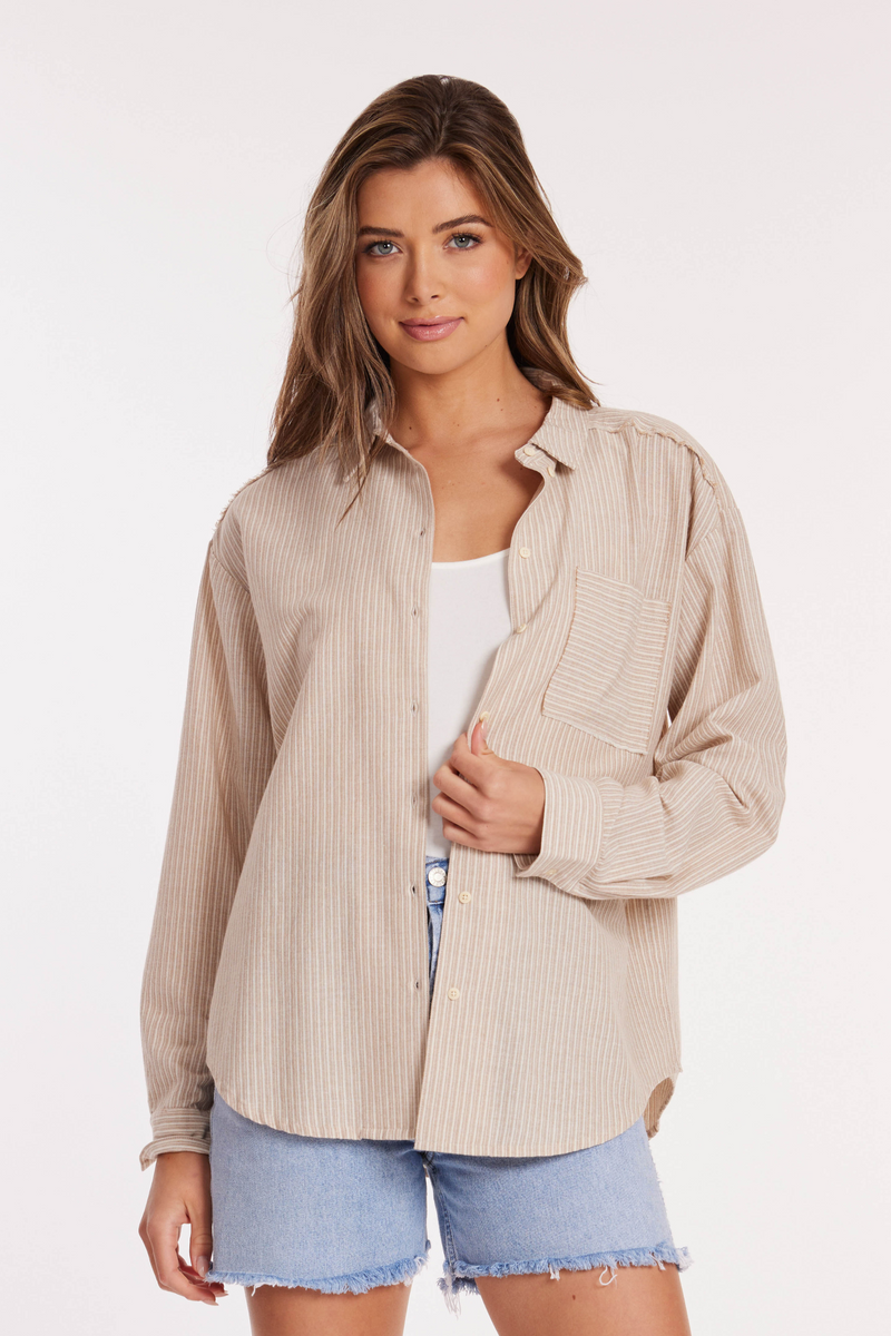 L/S Oversize Shirt