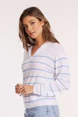 L/S Summer Hoodied Sweater