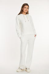 Long Straight Leg Pull-On Pants