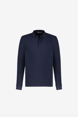 "Wilbur" Long Sleeve 3 Button Polo