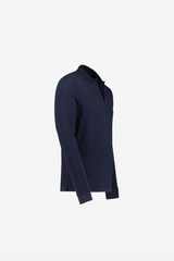 "Wilbur" Long Sleeve 3 Button Polo
