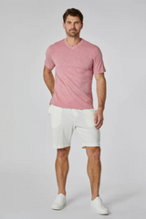 "Kiloma" Short Sleeve V-neck Tee