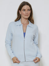 L/S ZIPPED-UP TOP