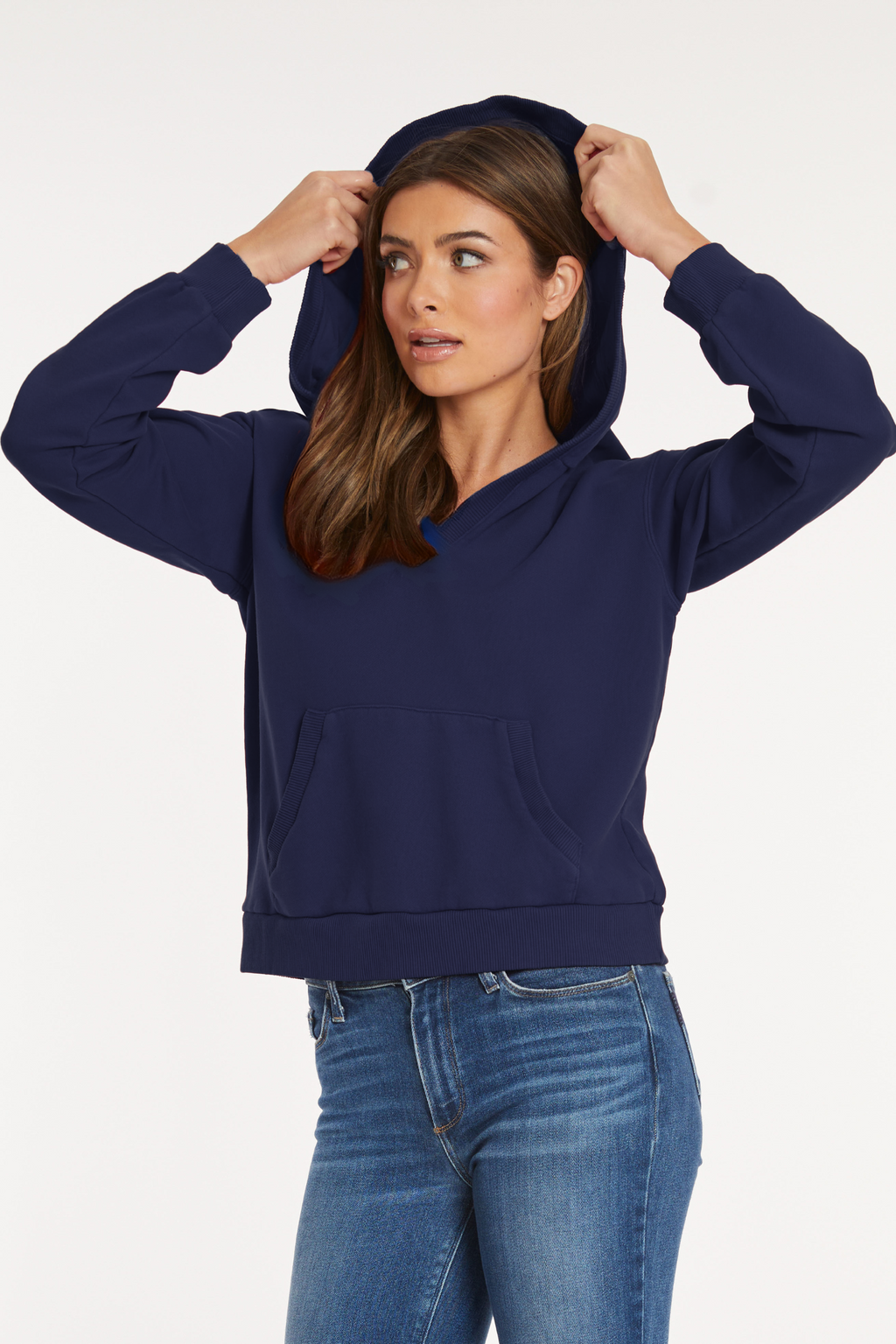 L/S Boxy Hoodie w/ Kanga Pockets – mododoc Los Angeles