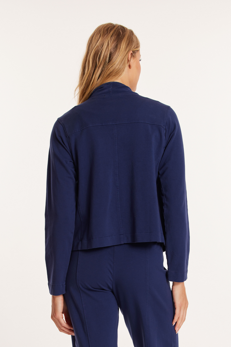 Cascading Front Crop Jacket