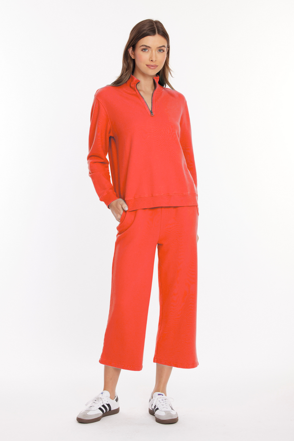 Relaxed Fit Cropped Pants