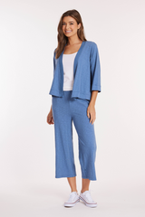 Wide Leg Cropped Pants