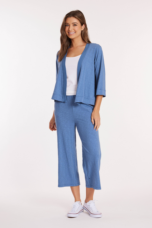 Wide Leg Cropped Pants