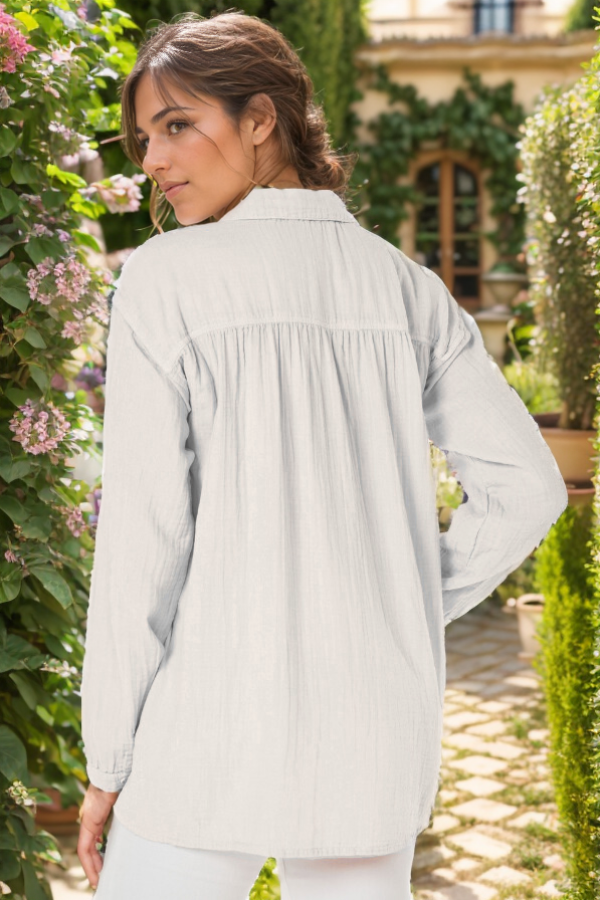long sleeve flowy top