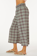 Smock Waist Crop Pants