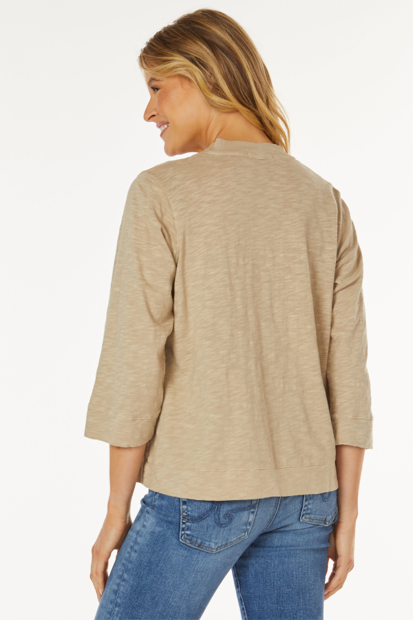 トップス Old Design Sleeve Cardigan Easy 3/4 Sleeve Cardigan – mododoc Los Angeles