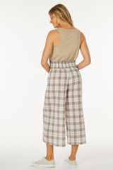 Smock Waist Crop Pants