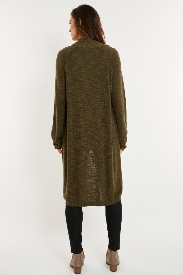 L/S Sweater Duster