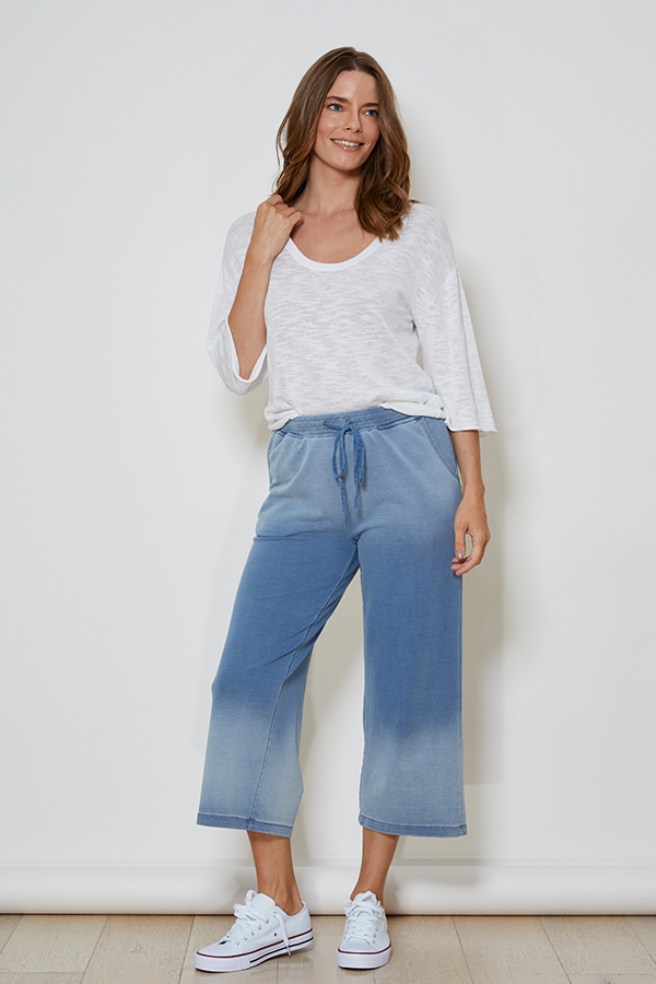 Crop Straight Leg Pants