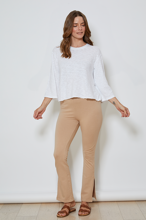 Flowy 3/4 Sleeve Swing Top