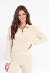 L/S Quarter Pullover
